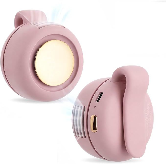 Mini Portable Buckle Fan - Compact Hands-Free Cooling