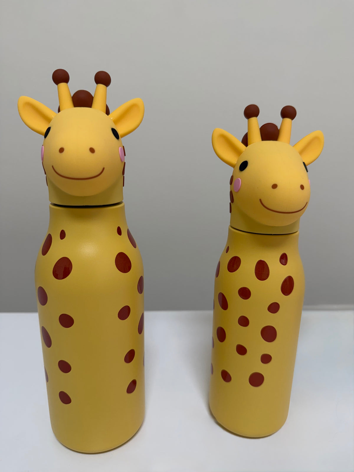 Kids 3D Animal Cap Water Bottle - Insulated Stainless Steel