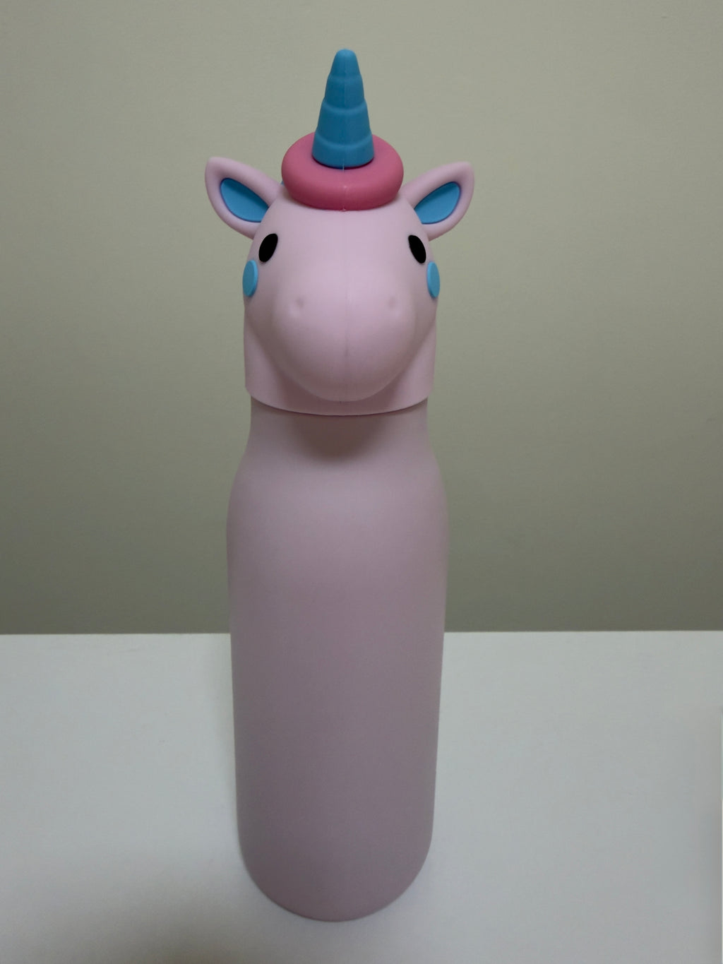 Kids 3D Animal Cap Water Bottle - Insulated Stainless Steel